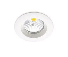 6W įleidžiamas šviestuvas DOT ROUND FIX, 3000K, IP43, baltas