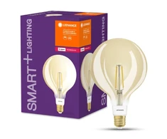 6W LED filamentinė lemputė SMART+, E27, aukso sp., 2400K, dimeriuojama