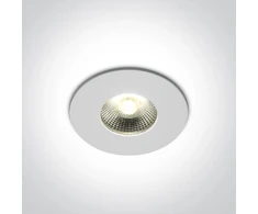 6W LED įleidžiamas šviestuvas, 3000K, 10106PF/W
