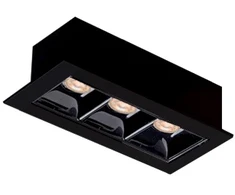 6W LED įleidžiamas šviestuvas ADEN, juodas, 3000K, 4281700