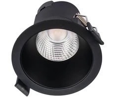 6W LED įleidžiamas šviestuvas PT 09, matinės juodos sp., 4000K, IP44
