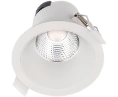 6W LED įleidžiamas šviestuvas PT 09, matinės baltos sp., 3000K, IP44