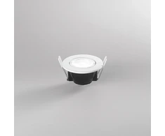 6W LED lauko įleidžiamas šviestuvas GLOW, juodas, CCT, dimeriuojamas, IP65