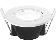 6W LED lauko įleidžiamas šviestuvas GLOW, juodas, CCT, dimeriuojamas, IP65