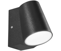 6W LED lauko sieninis šviestuvas SINTESI, juodas, 4000K, IP44