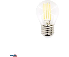 Bemko 6W LED lemputė, E27, 2700K, 320°