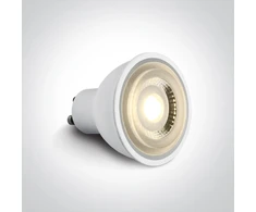6W LED lemputė, GU10, 3000K, 60°, 7306CGA/W