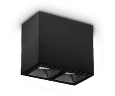 6W LED lubinis šviestuvas LIKA, juodas, 3000K, 369877