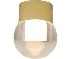 6W LED lubinis šviestuvas, matinės aukso sp., 3000K, 25308