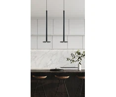 6W LED pakabinamas šviestuvas CHARISMA, juodas, 3000K, 4290800