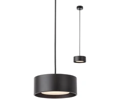 6W LED pakabinamas šviestuvas PUNKT, juodas, 3000K