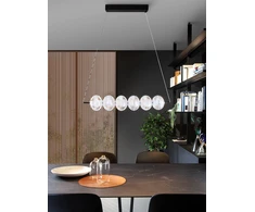 6W LED pakabinamas šviestuvas VENTURA, juodas, 3000K