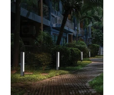 6W LED pastatomas lauko šviestuvas LIR, tamsiai pilkas, 3000K, IP65, 60cm, 4321000