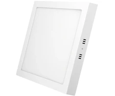 6W LED paviršinė panelė, balta, 2700K