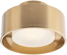 6W LED paviršinis lubinis šviestuvas PUNKT, žalvario sp., 3000K