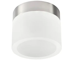 Lubinis šviestuvas 6W LED paviršinis šviestuvas NAIDA, chromo sp., 3000/4000K, IP44, 01-3358