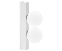 Sieninis šviestuvas Ideal Lux 6W LED paviršinis šviestuvas PING PONG, baltas, 3000K, 328270