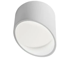 Lubinis šviestuvas 6W LED paviršinis šviestuvas UTO, matinės baltos sp., 3000K, 01-1625