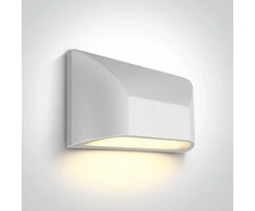 6W LED sieninis šviestuvas, baltos sp., 2700/3300/4000K, IP65, 67396/W/V