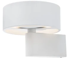 6W LED sieninis šviestuvas PUNKT, baltas, 3000K