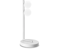 Ideal Lux 6W LED stalo šviestuvas PING PONG, baltas, 3000K, 328294