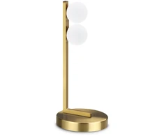 Ideal Lux 6W LED stalo šviestuvas PING PONG, žalvario sp., 3000K, 328300