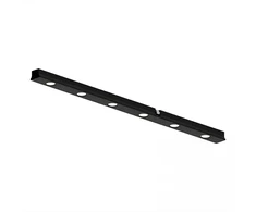 6W LED šviestuvas į magnetinę sistemą ZAMBELIS MAGNETIC ULTRA SLIM, juodas, 3000K, DALI, 23112