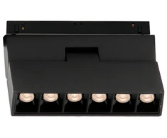 6W LED šviestuvas į magnetines sistemas VIOKEF MAGNETIC, juodas, 3000K, 4244404