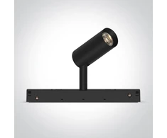 6W LED šviestuvas į magnetines sistemas MINI/MIDI/MAXI/P&amp;P, juodas, 3000/4000K, 48V, 38°, DALI, 42108L/B/V