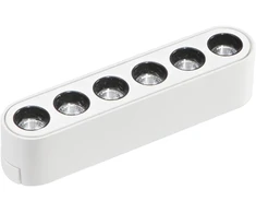 6W LED šviestuvas, montuojamas į BERNINI sistemą, baltas, CCT