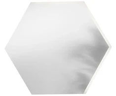 Sieninis šviestuvas 6W LED šviestuvas - veidrodis EXA, sidabro sp., CCT, IP44
