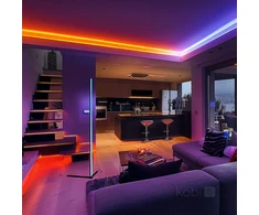 6W LED toršeras PLAY SL, juodas, RGB