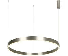70W LED pakabinamas šviestuvas, nikelio sp., 3000K, dimeriuojamas, šviečia į viršų ir į apačią, 25369