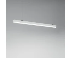 72W LED linijinis šviestuvas su 3h avariniu moduliu į trifazę bėginę sistemą BUSBAR, baltas, 4000K, IP54