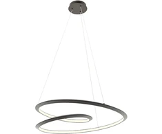 72W LED pakabinamas šviestuvas STORM, juodas, 3000/4000/6000K, dimeriuojamas, 01-3381