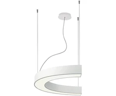 73W LED pakabinamas šviestuvas SEMI, baltas, 4000K, 1800mm, 3918-0018-4-W-N