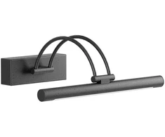 7,3W LED sieninis šviestuvas IKON, juodas, 3000K, 01-3469
