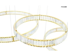 74W LED pakabinamas šviestuvas LIBERTY 3A, aukso sp., 3000K