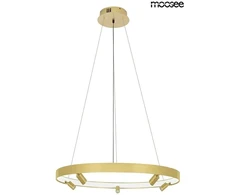 75,8W LED pakabinamas šviestuvas CIRCLE SPOT 98, aukso sp., 3000K