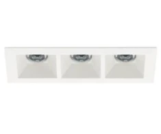 7,5W LED įleidžiamas šviestuvas KURA X3, baltas, 3000K, 52°