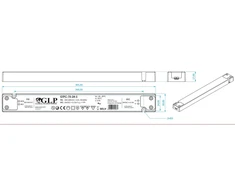 75W LED maitinimo šaltinis GTPC SLIM, 12V, IP20