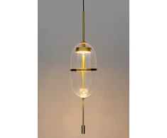 7,5W LED pakabinamas šviestuvas CHAPLIN 200, žalvario sp., 3000K
