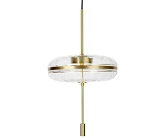 7,5W LED pakabinamas šviestuvas CHAPLIN 360, žalvario sp., 3000K