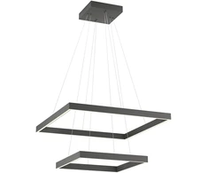 75W LED pakabinamas šviestuvas FEBE, juodas, 3000K, dimeriuojamas, 01-2915
