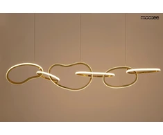 75W LED pakabinamas šviestuvas JAZZ 6, aukso sp., 3000K
