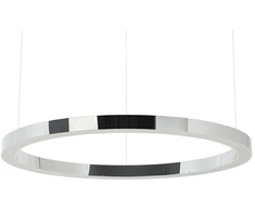 75W LED pakabinamas šviestuvas RING 100, sidabro sp., 3000K
