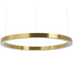 75W LED pakabinamas šviestuvas RING 100, aukso sp., 3000K