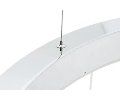 75W LED pakabinamas šviestuvas RING 100, sidabro sp., 3000K
