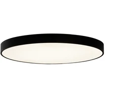 76W + 10,5W LED lubinis šviestuvas LISBOA, juodas, 3000/4000K, dimeriuojamas, P3851270NDP