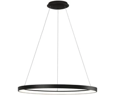 77W LED pakabinamas šviestuvas GRACE, juodas, 2700/3000/4000K, dimeriuojamas, C3848372NDT
